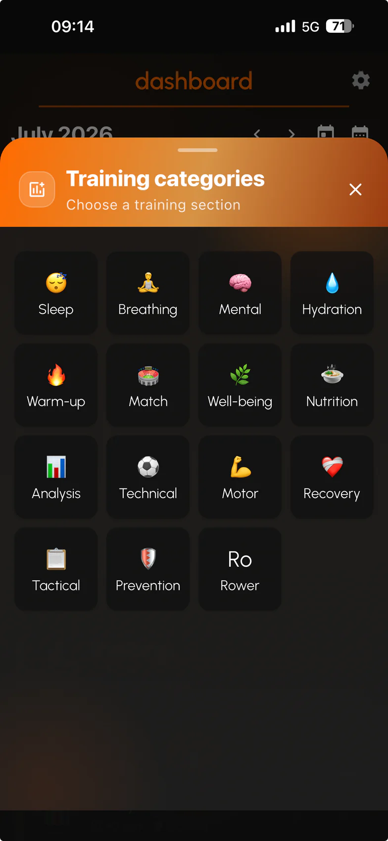 SportsFly Home-Player Add Training